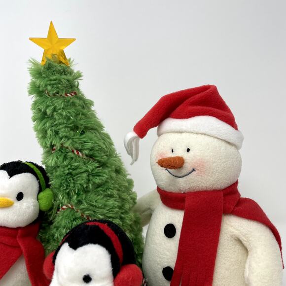 Hallmark Very Merry Trio Animated Snowman Penguins *READ* - Picture 3 of 8